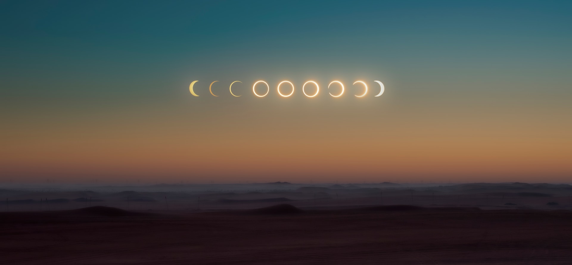 Desert with moons